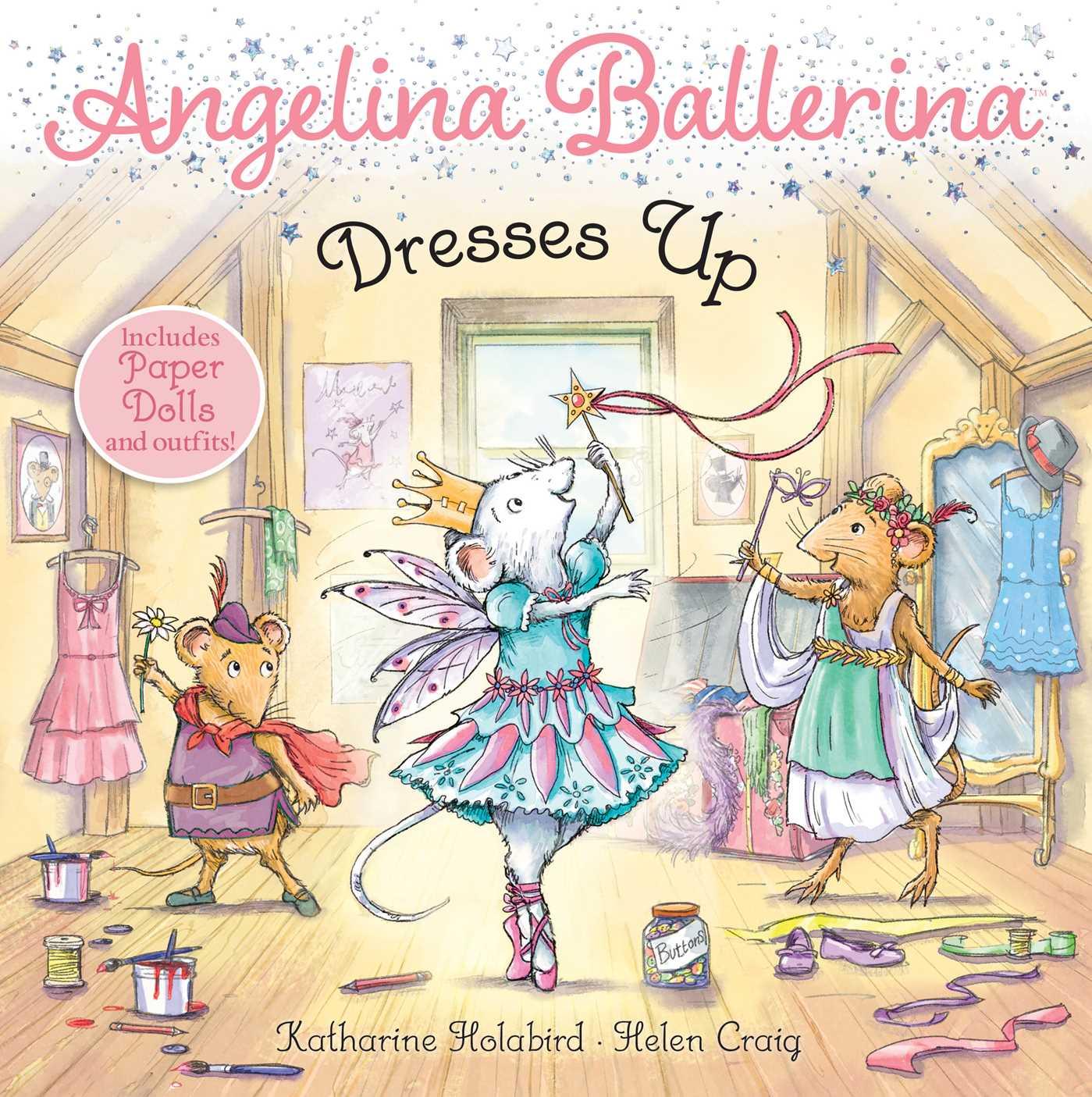 Cover: 9781534469518 | Angelina Ballerina Dresses Up | Katharine Holabird | Taschenbuch