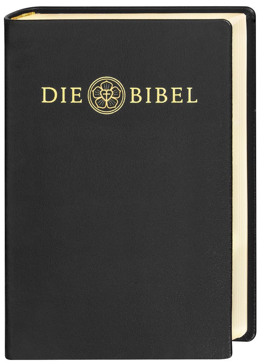 Cover: 9783438033307 | Lutherbibel revidiert 2017 - Die Lederausgabe | Buch | Schuber | 2016