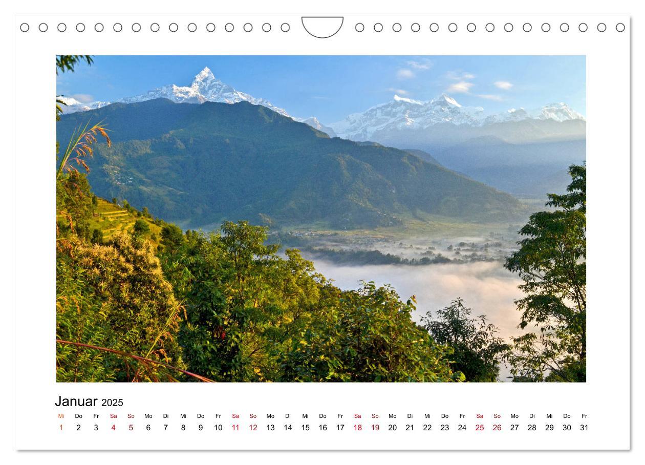 Bild: 9783435127795 | Nepal - Wanderparadies zwischen Annapurna &amp; Everest (Wandkalender...