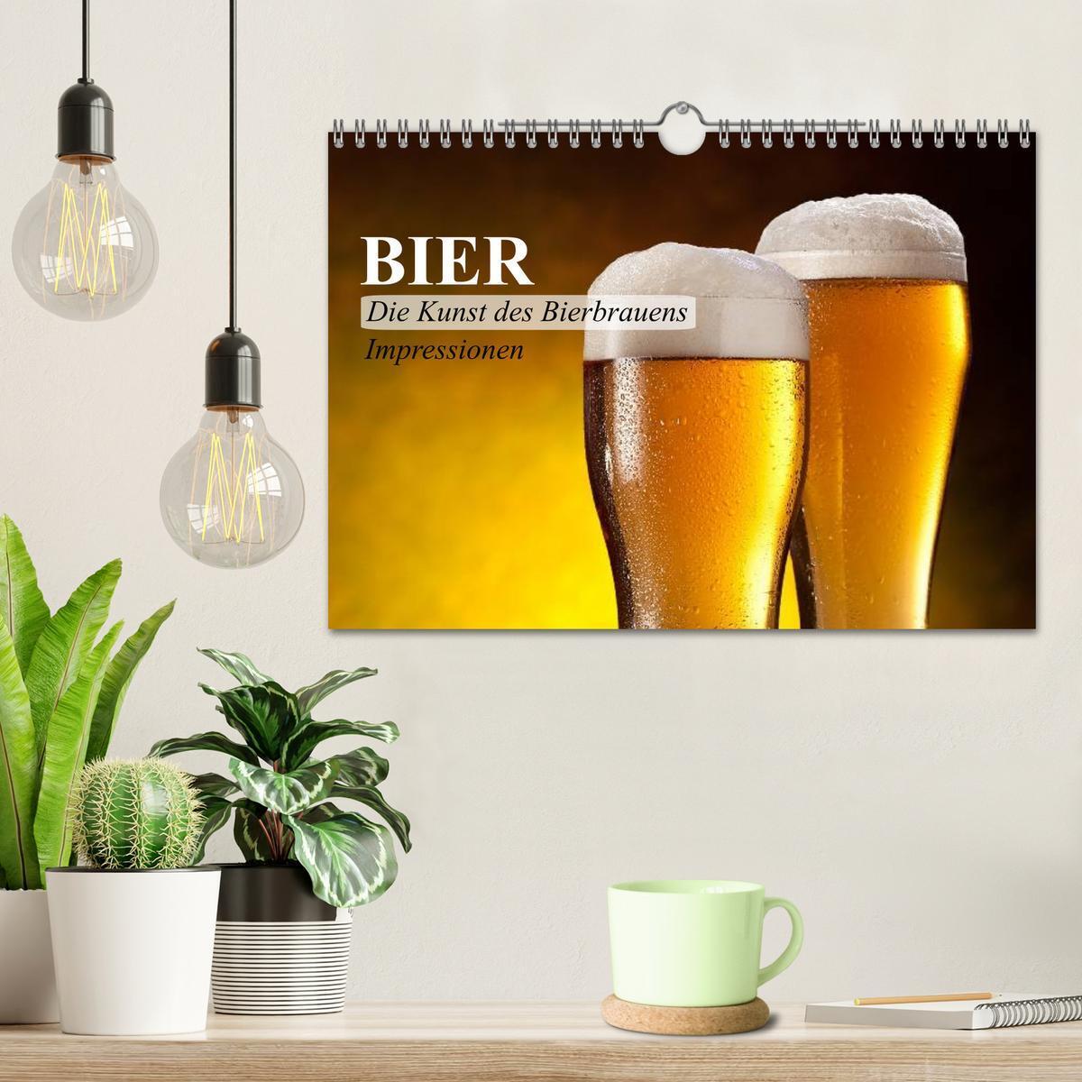 Bild: 9783435513185 | Bier. Die Kunst des Bierbrauens. Impressionen (Wandkalender 2025...