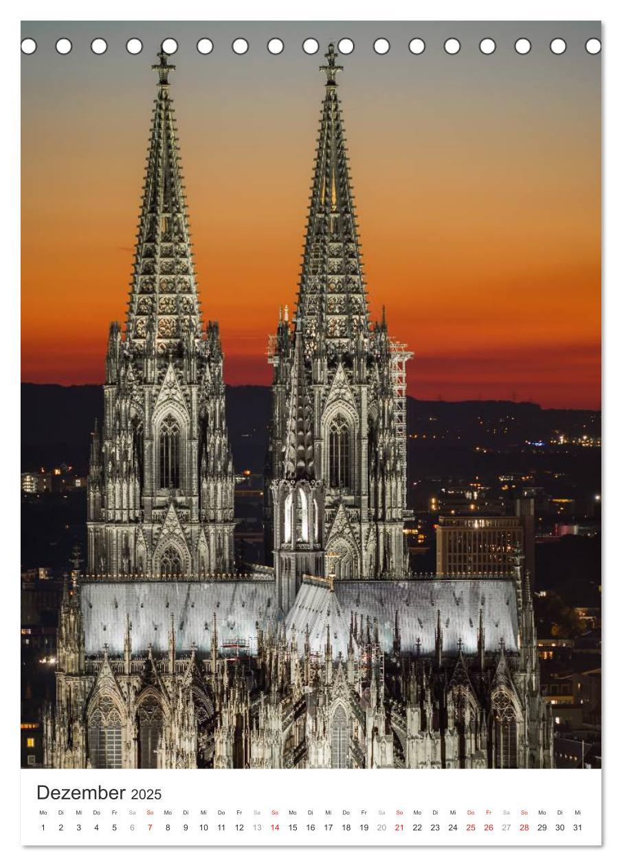 Bild: 9783457008980 | Kölner Dom - Blickwinkel auf ein Wahrzeichen (Tischkalender 2025...