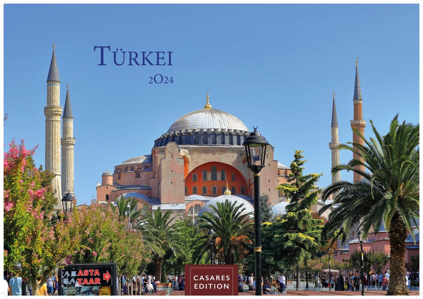 Cover: 9789918618385 | Türkei 2024 S 24x35cm | Kalender | 14 S. | Deutsch | 2024