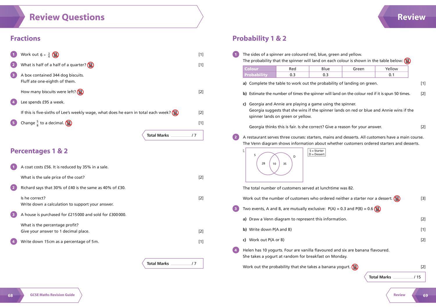 Bild: 9780008112493 | Edexcel GCSE 9-1 Maths Foundation All-in-One Complete Revision and...