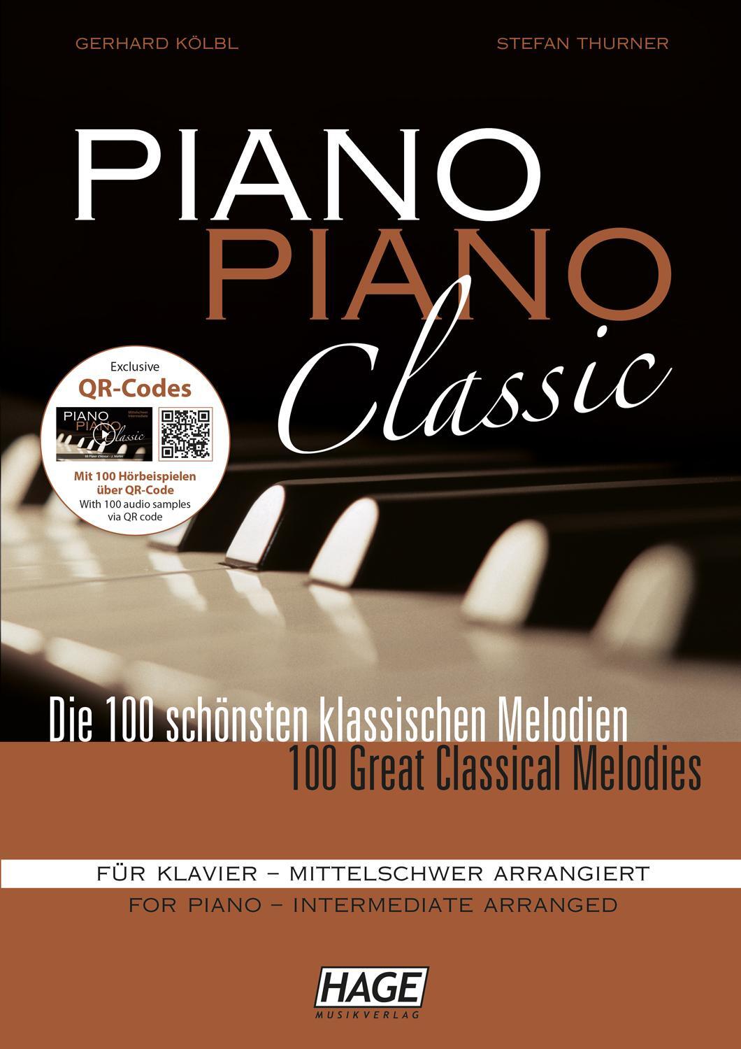 Cover: 9783866262447 | Piano Piano Classic mittelschwer, Exclusive QR-Codes | Kölbl (u. a.)