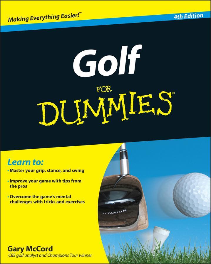 Cover: 9780470882795 | Golf for Dummies | Gary Mccord | Taschenbuch | Kartoniert / Broschiert