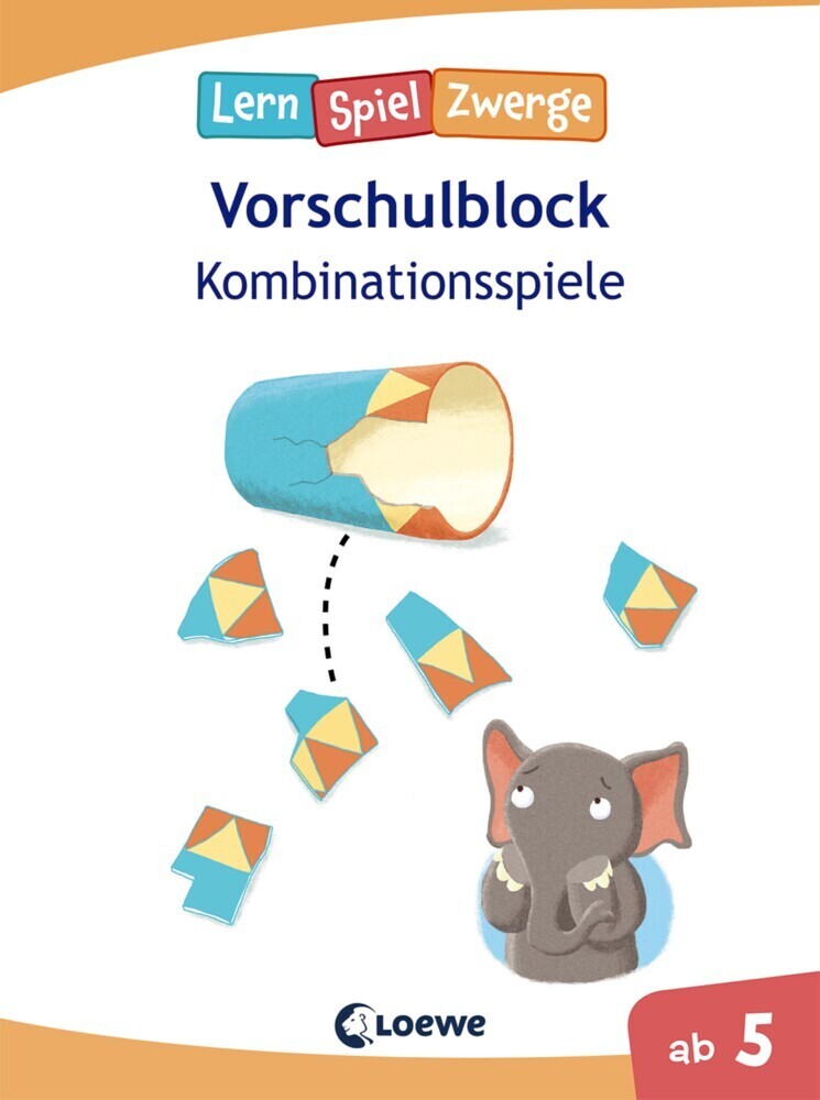 Cover: 9783743203310 | LernSpielZwerge, Vorschulblock - Kombinationsspiele | Christine Thau