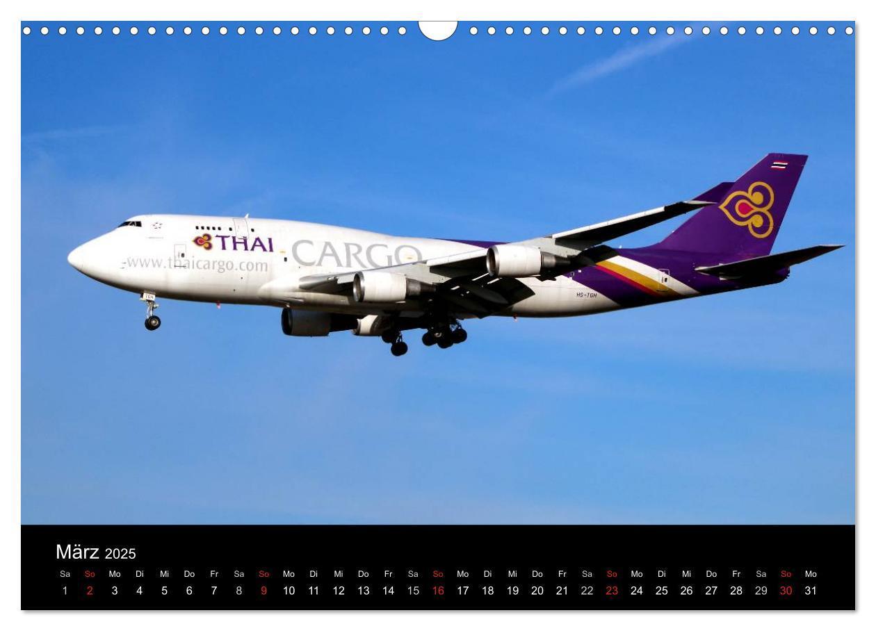 Bild: 9783435629862 | Internationale Frachtflugzeuge (Wandkalender 2025 DIN A3 quer),...