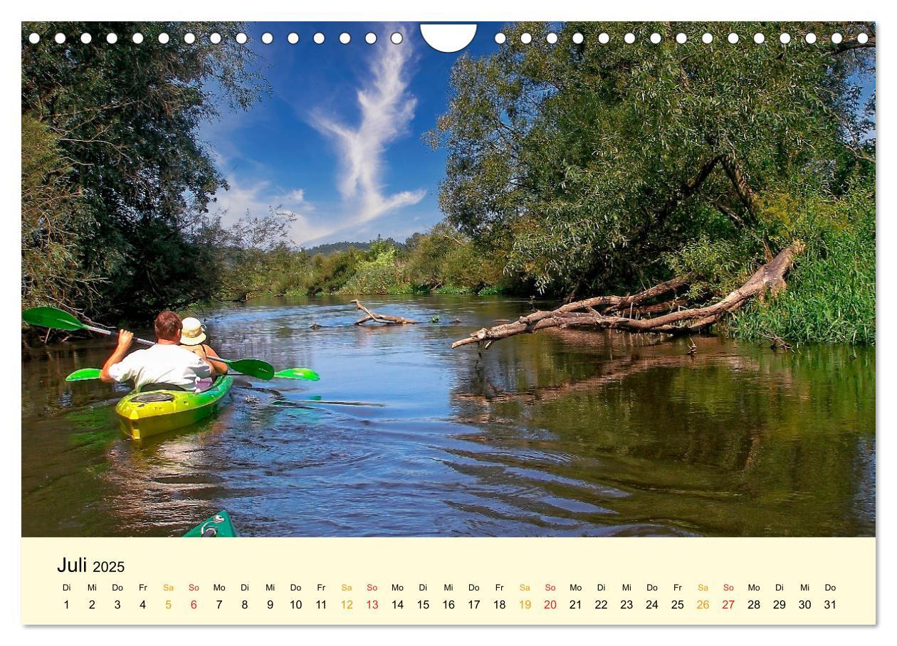 Bild: 9783383923432 | Kajak Abenteuer (Wandkalender 2025 DIN A4 quer), CALVENDO...