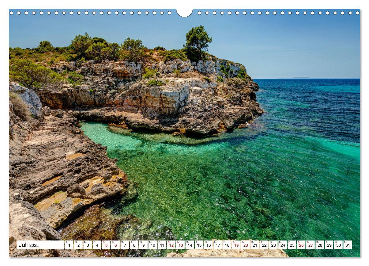 Bild: 9783435279166 | Mallorca - Schöne Impressionen der Insel (Wandkalender 2025 DIN A3...