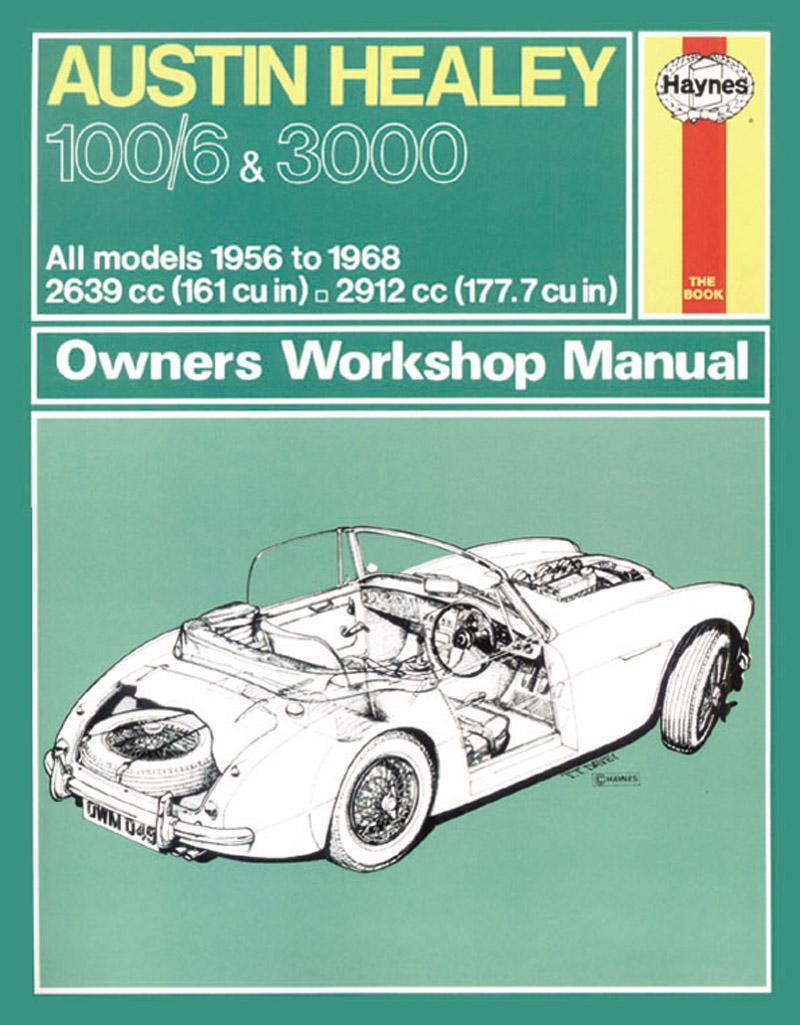 Cover: 9780857336415 | Austin Healey 100/6 &amp; 3000 (56 - 68) Haynes Repair Manual | Publishing