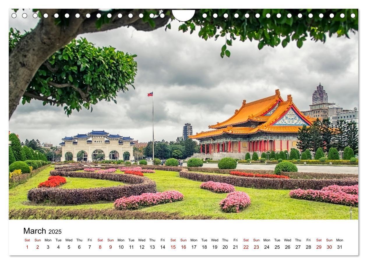 Bild: 9781325938186 | A Journey In Taipei (Wall Calendar 2025 DIN A4 landscape), CALVENDO...