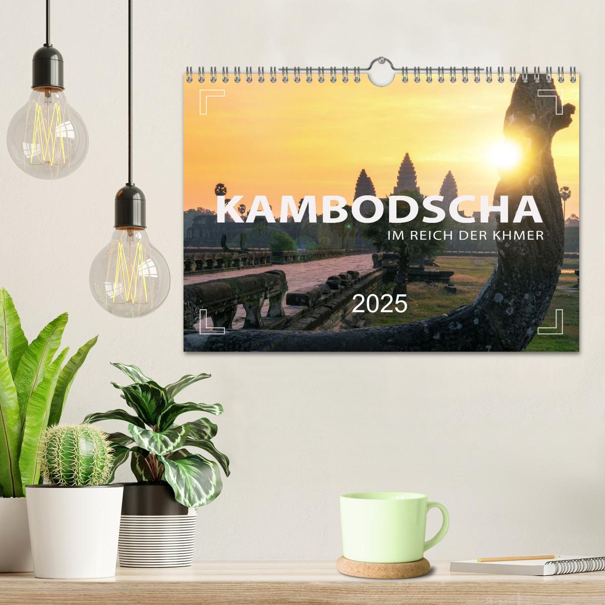 Bild: 9783435079025 | KAMBODSCHA - Im Reich der Khmer (Wandkalender 2025 DIN A4 quer),...