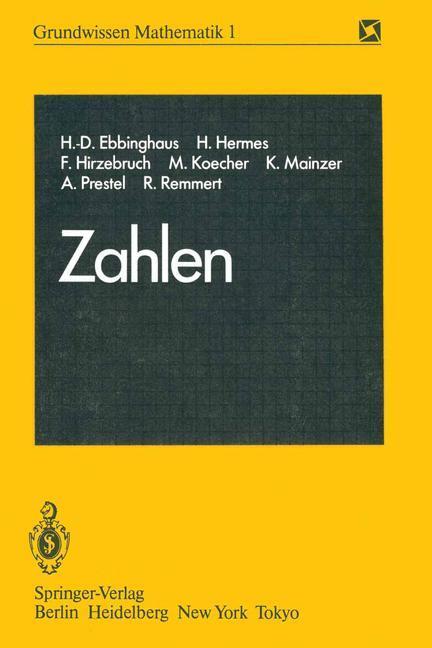 Cover: 9783540126669 | Zahlen | H. -D. Ebbinghaus (u. a.) | Taschenbuch | Paperback | XII