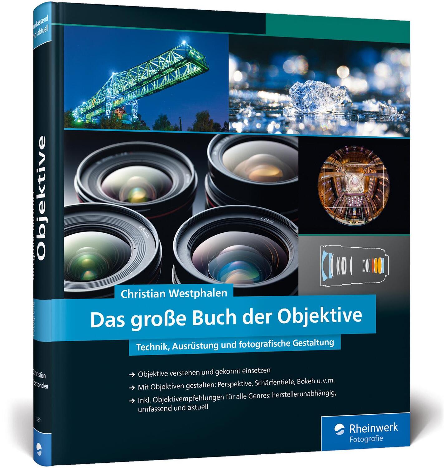 Cover: 9783836258517 | Das große Buch der Objektive | Christian Westphalen | Buch | Deutsch