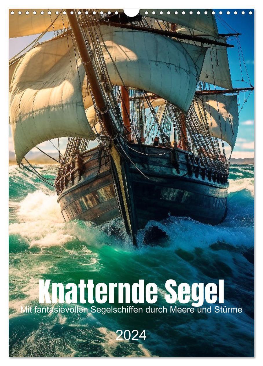 Cover: 9783383646119 | Knatternde Segel (Wandkalender 2024 DIN A3 hoch), CALVENDO...