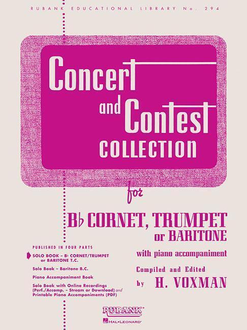 Cover: 9781423445531 | Concert and Contest Collection: Solo Book Only - BB Cornet, Trumpet...
