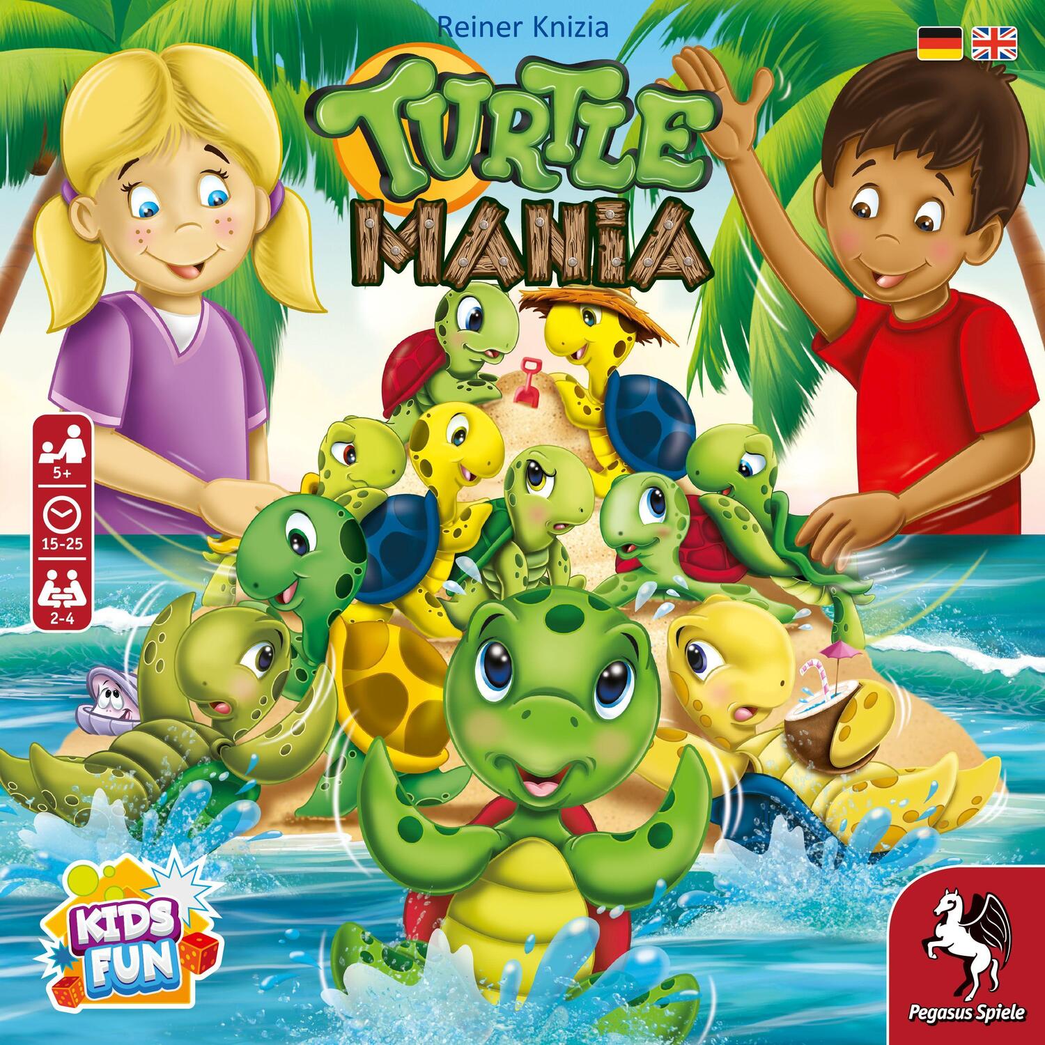 Cover: 4250231717390 | Turtle Mania | Spiel | Deutsch | 2021 | Pegasus | EAN 4250231717390