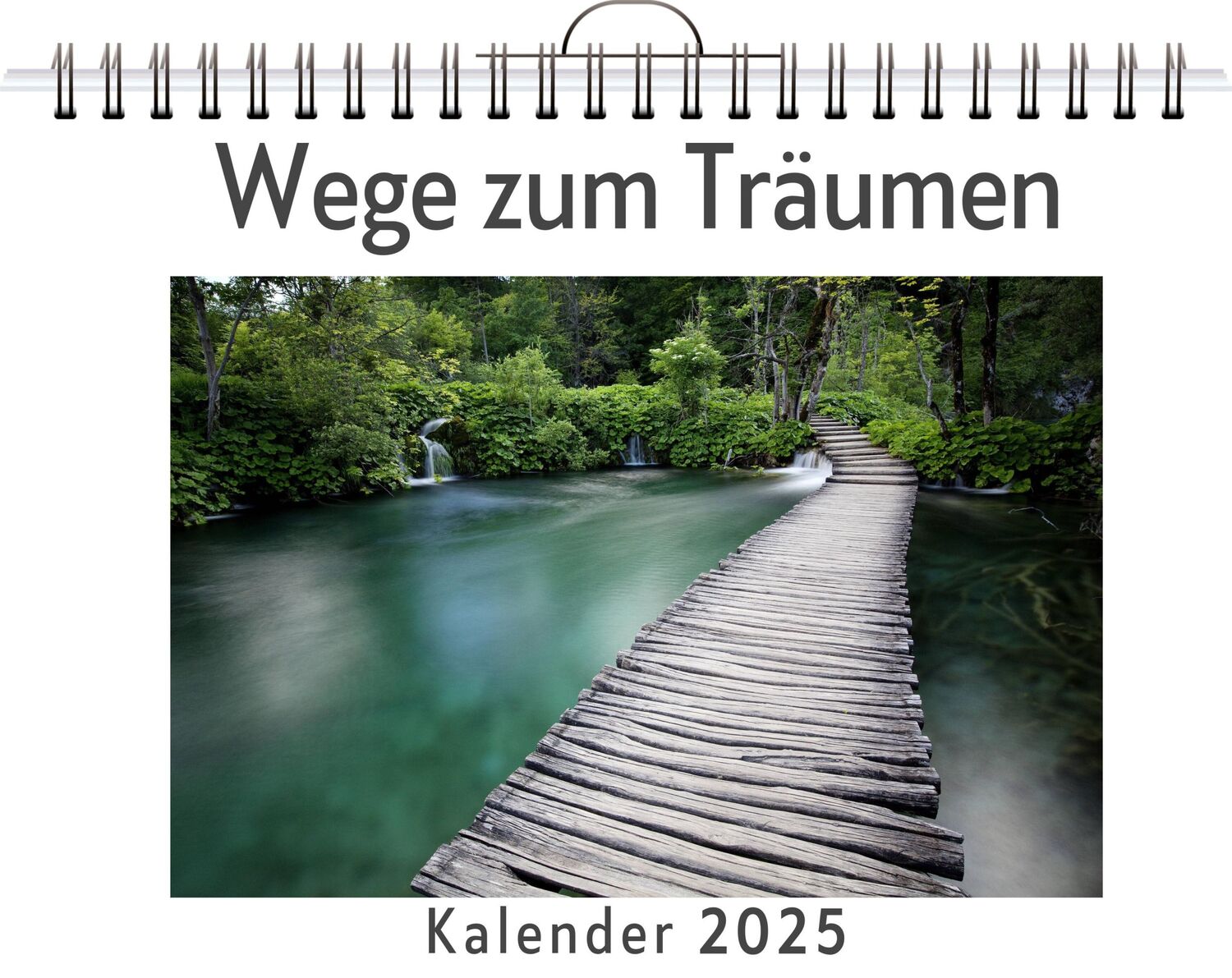 Cover: 9783759121592 | Wege zum Träumen - (Wandkalender 2025, Kalender DIN A4 quer,...