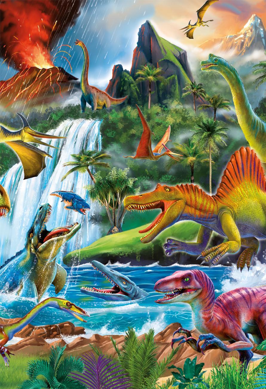 Bild: 9783833244285 | Dinosaurs by P.D. Moreno: Dinostarker Sticker- und Malspaß | Panini