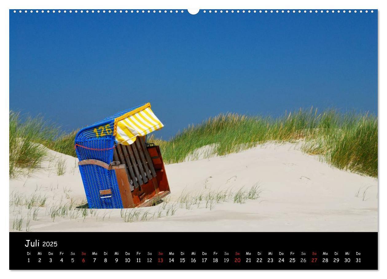 Bild: 9783435814466 | Amrum (hochwertiger Premium Wandkalender 2025 DIN A2 quer),...