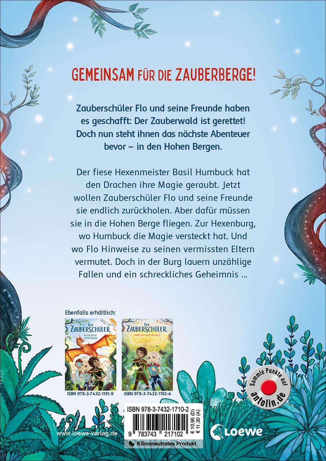 Rückseite: 9783743217102 | Der Zauberschüler (Band 5) - Im Kerker der Hexenburg | Anna Taube