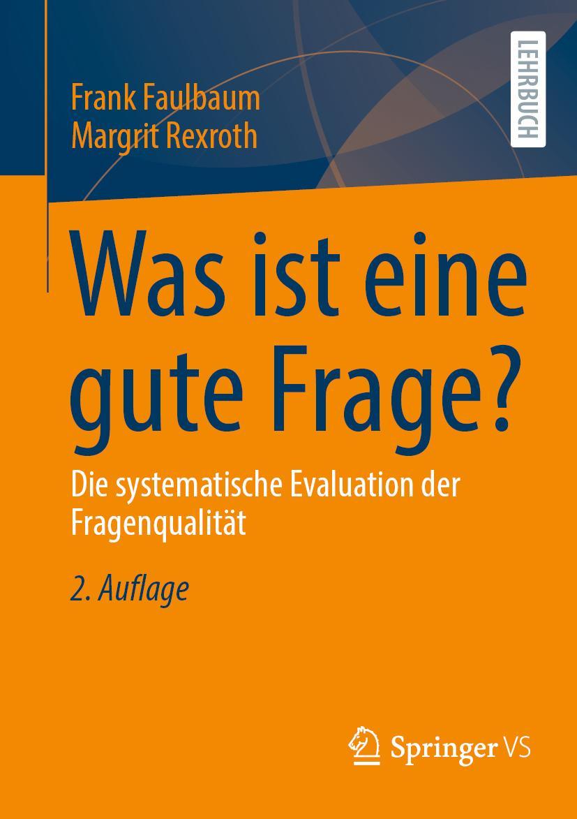 Cover: 9783531199146 | Was ist eine gute Frage? | Margrit Rexroth (u. a.) | Taschenbuch | vii