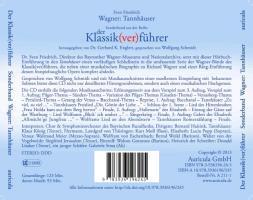 Bild: 9783936196245 | Der Klassik(ver)führer, Sonderband Wagner: Tannhäuser | Sven Friedrich