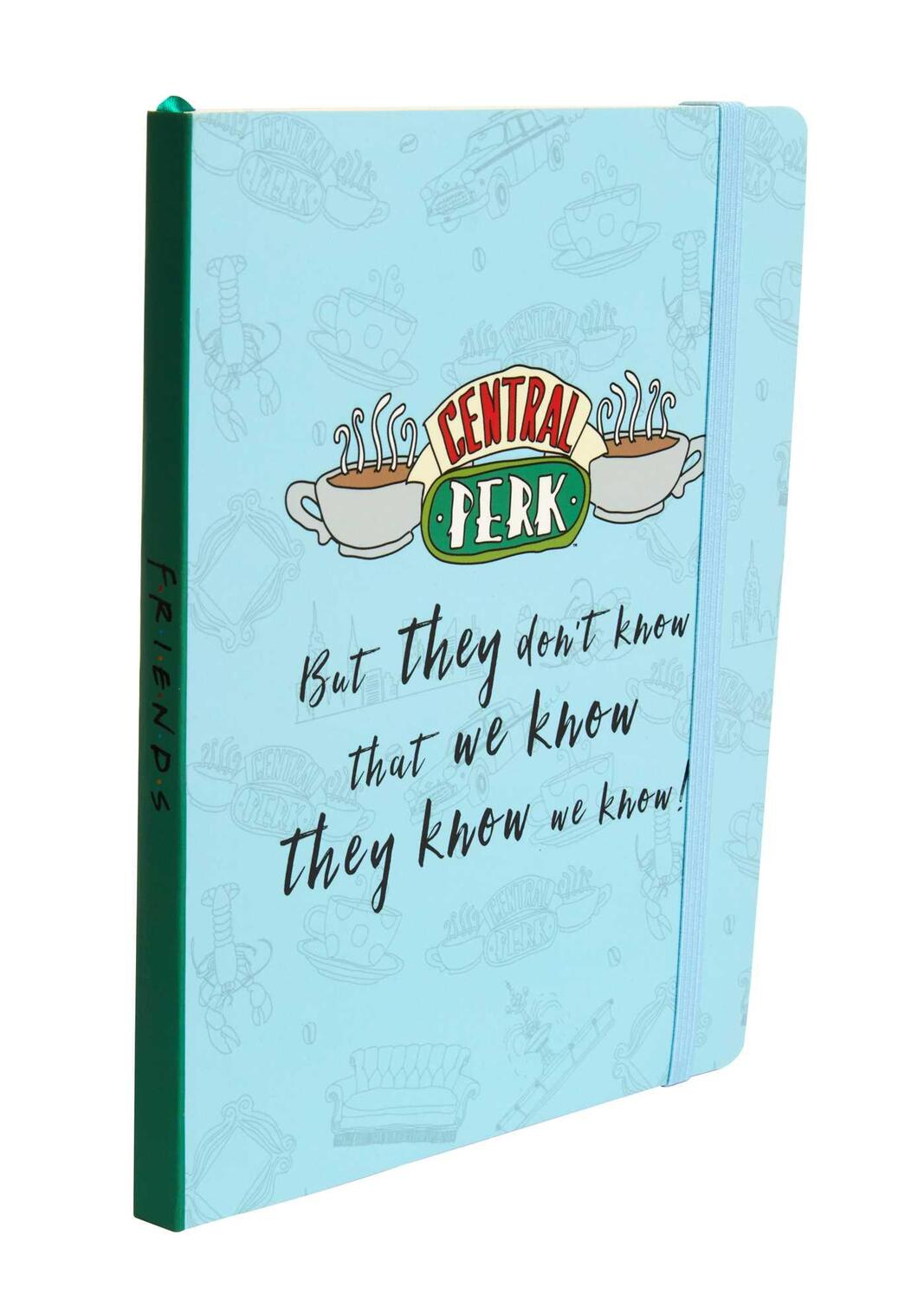 Cover: 9781647222123 | Friends: Central Perk Softcover Notebook | Insight Editions | Buch