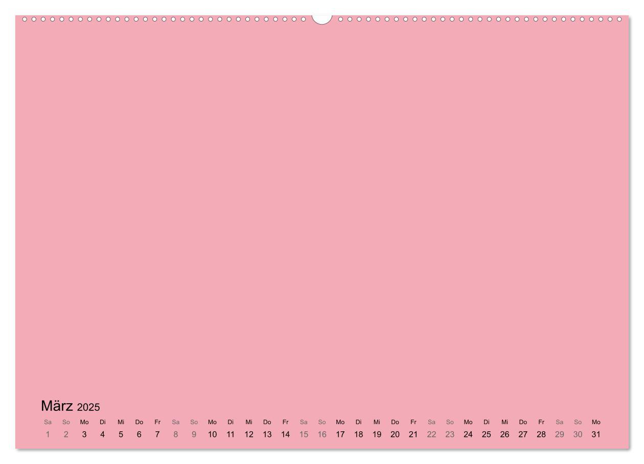 Bild: 9783435215393 | DIY Bastel-Kalender -Warme Pastell Farben- Zum Selbstgestalten...