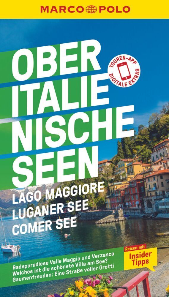 Cover: 9783829750585 | MARCO POLO Reiseführer Oberitalienische Seen, Lago Maggiore,...