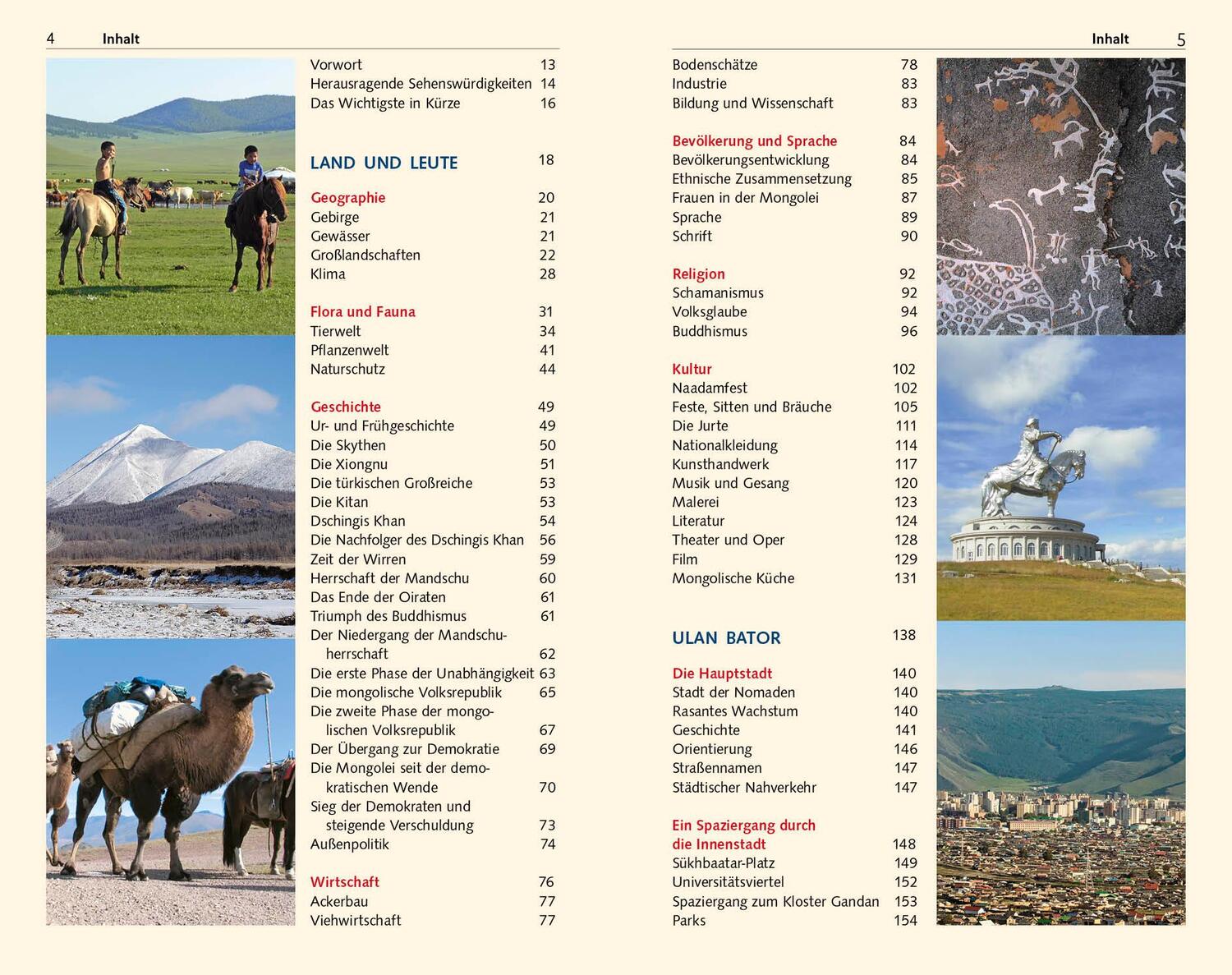 Bild: 9783897945500 | TRESCHER Reiseführer Mongolei | Marion Wisotzki (u. a.) | Taschenbuch
