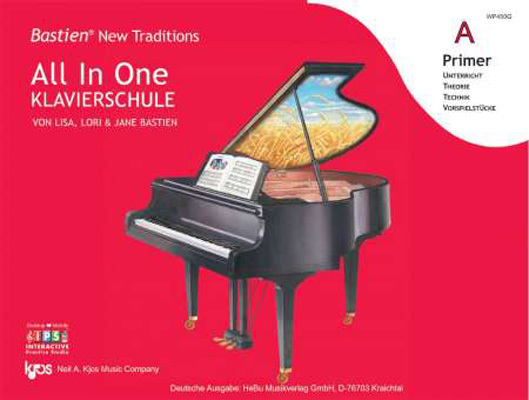 Cover: 9783964187154 | Bastien New Traditions: All In One Klavierschule - Primer A (Deutsch)