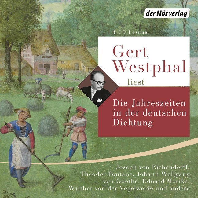 Cover: 9783844533217 | Gert Westphal liest: Die Jahreszeiten in der deutschen Dichtung, 4...