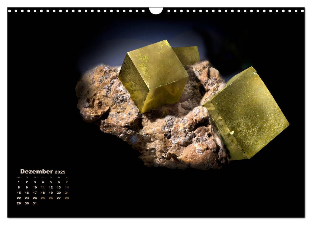 Bild: 9783435393572 | MINERALIEN designed by nature (Wandkalender 2025 DIN A3 quer),...