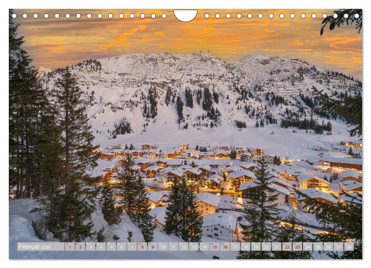 Bild: 9783435111275 | Lech magic of winter (Wandkalender 2025 DIN A4 quer), CALVENDO...