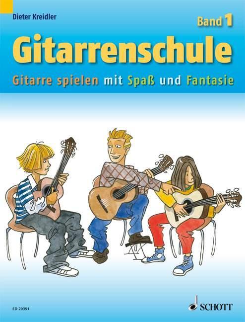 Cover: 9783795758776 | Gitarrenschule | Dieter Kreidler | Broschüre | Kreidler Gitarrenschule
