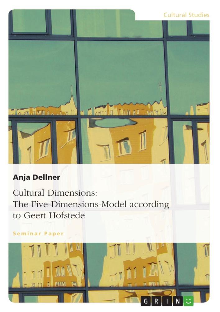 Cover: 9783656839491 | Cultural Dimensions: The Five-Dimensions-Model according to Geert...