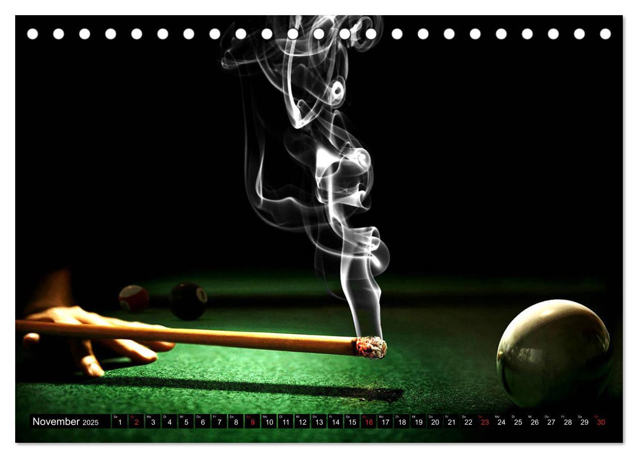 Bild: 9783435287949 | Billard. Konzentration - Sport - Spannung (Tischkalender 2025 DIN...