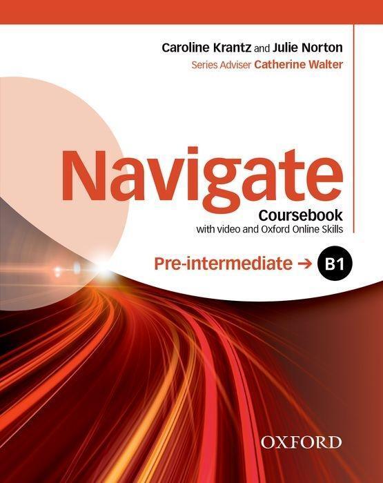 Cover: 9780194566490 | Navigate: Pre-intermediate B1. Coursebook with DVD and online skills