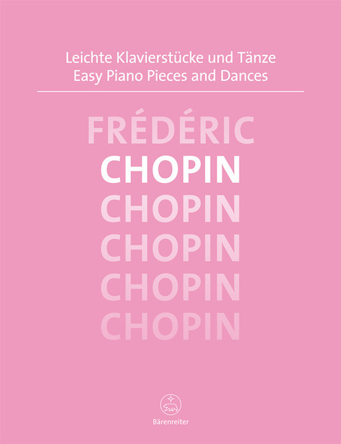 Cover: 9790006499663 | Leichte Klavierstücke und Tänze | Dt/engl/frz | Frédéric Chopin | 2004