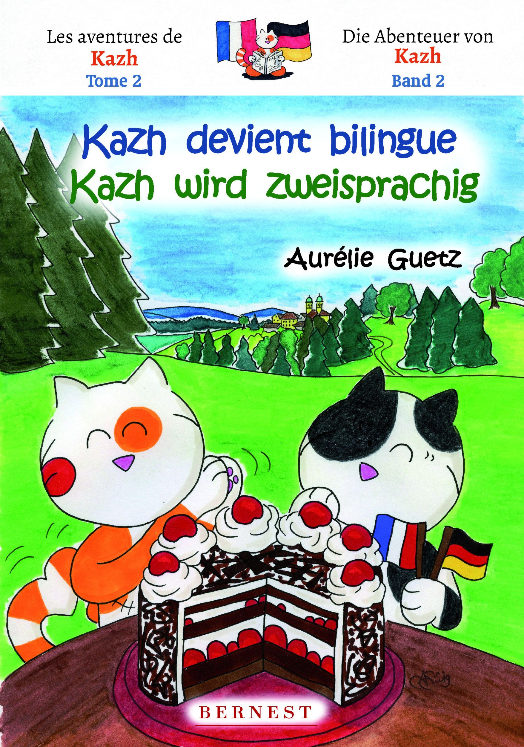 Cover: 9783902984531 | Kazh wird zweisprachig/Kazh devient bilingue | Aurélie Guetz | Buch