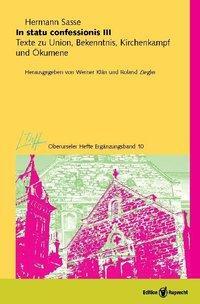 Cover: 9783767571440 | In statu confessionis III | Hermann Sasse | Buch | 310 S. | Deutsch