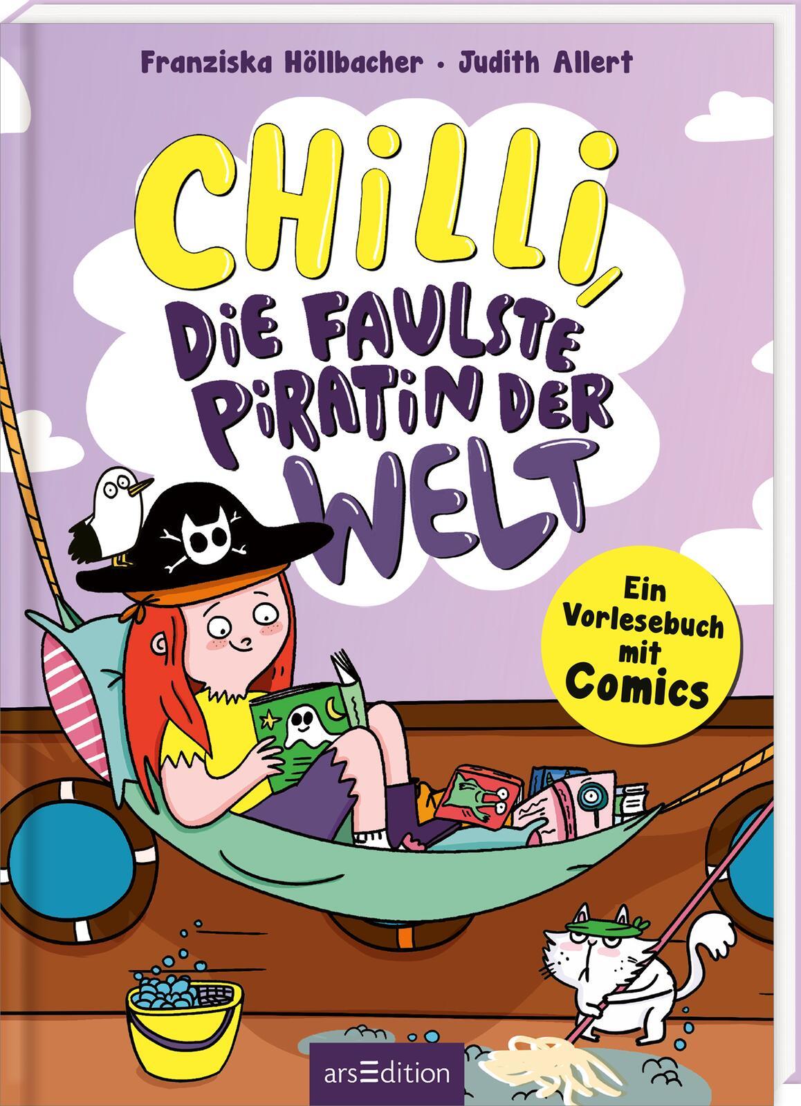 Cover: 9783845859965 | Chilli, die faulste Piratin der Welt | Ein Vorlesebuch mit Comics