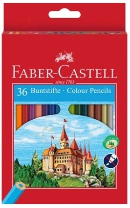Cover: 7891360580041 | Buntstift Castle 36er Karton | Eco-Farbstifte | Stück | In Schachtel