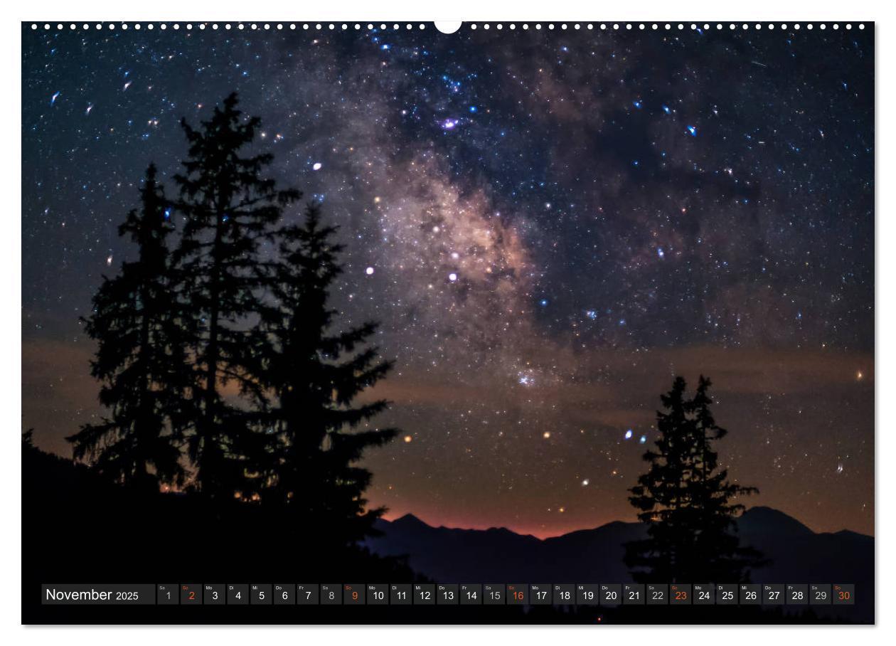 Bild: 9783435423927 | Himmelslichter - Mond und Sterne (Wandkalender 2025 DIN A2 quer),...