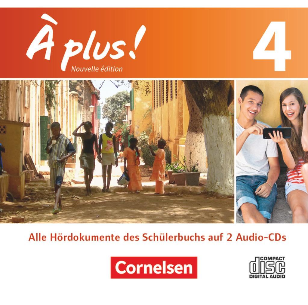 Cover: 9783060213214 | À plus! Nouvelle édition. Band 4. Audio-CDs | Audio-CD | Jewelcase