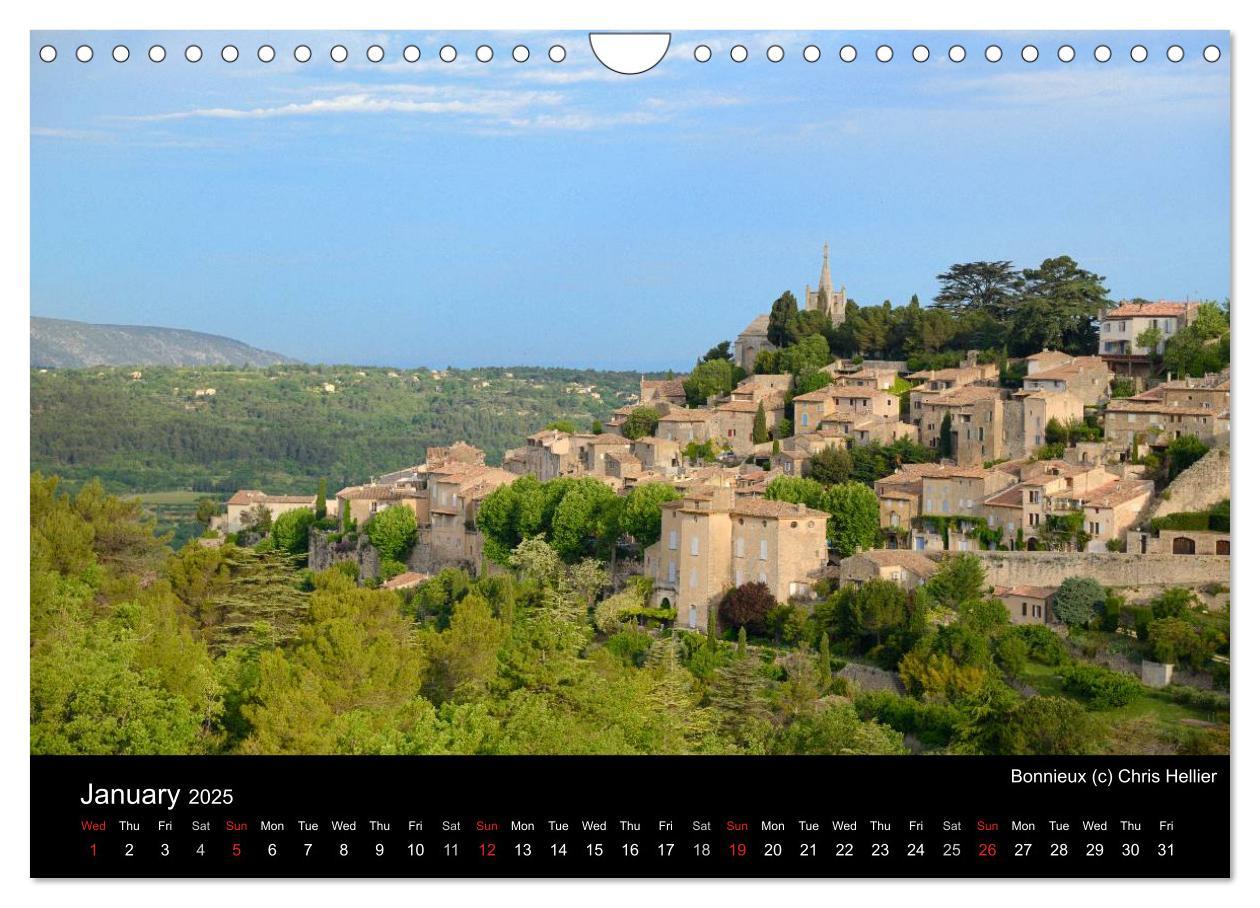 Bild: 9781325952465 | Villages of Provence (Wall Calendar 2025 DIN A4 landscape),...