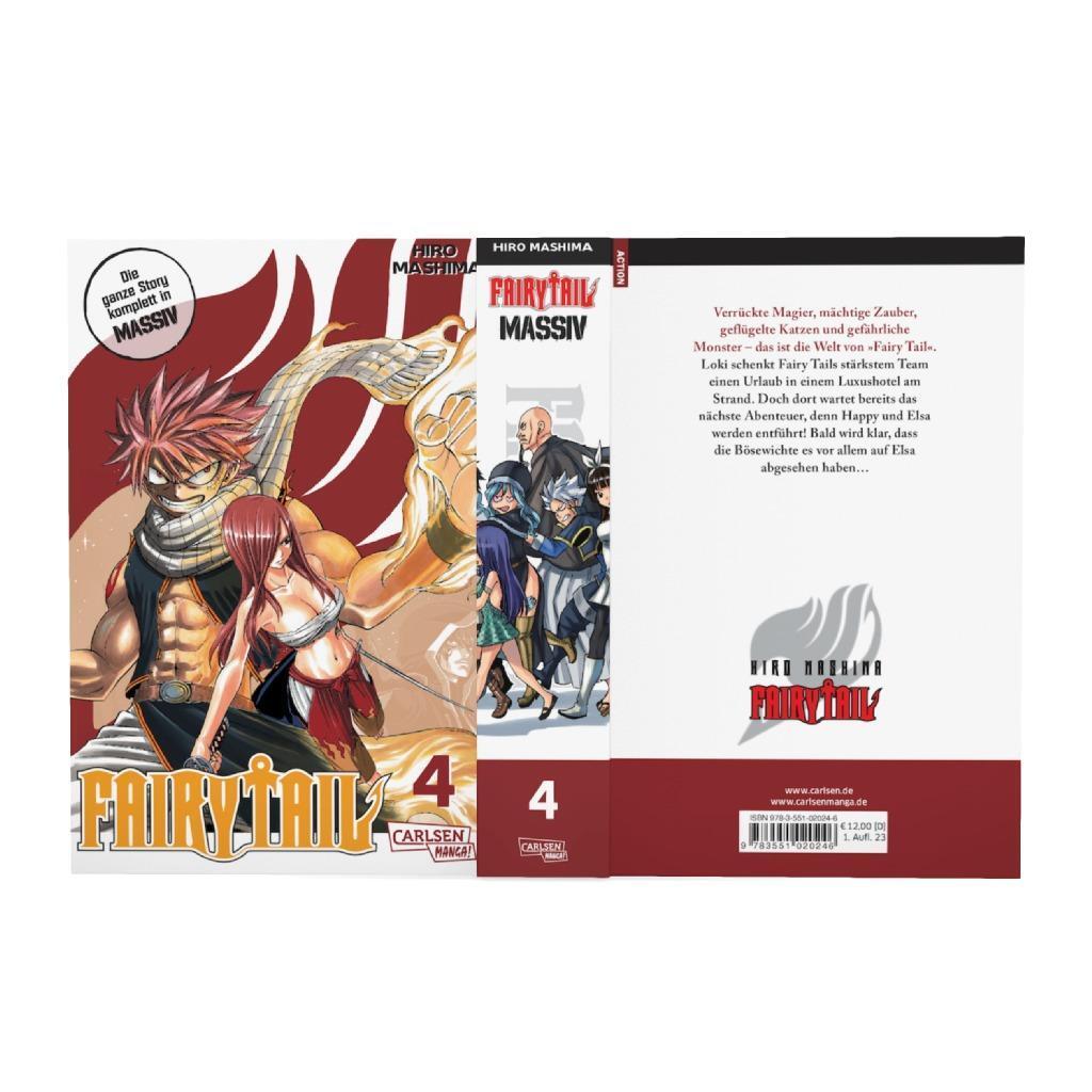 Bild: 9783551020246 | Fairy Tail Massiv 4 | Hiro Mashima | Taschenbuch | Fairy Tail Massiv