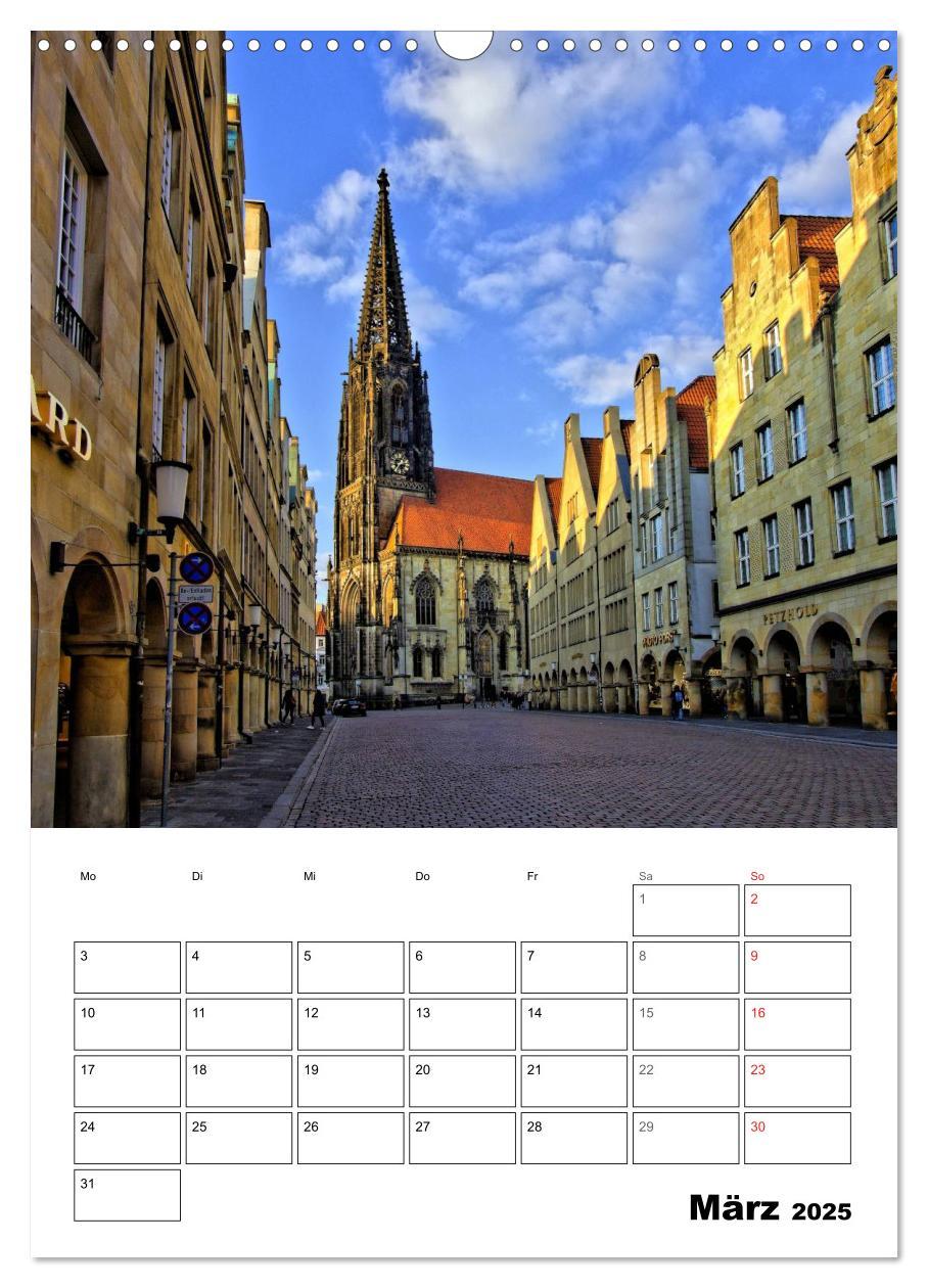 Bild: 9783457028087 | Münster entdecken (Wandkalender 2025 DIN A3 hoch), CALVENDO...