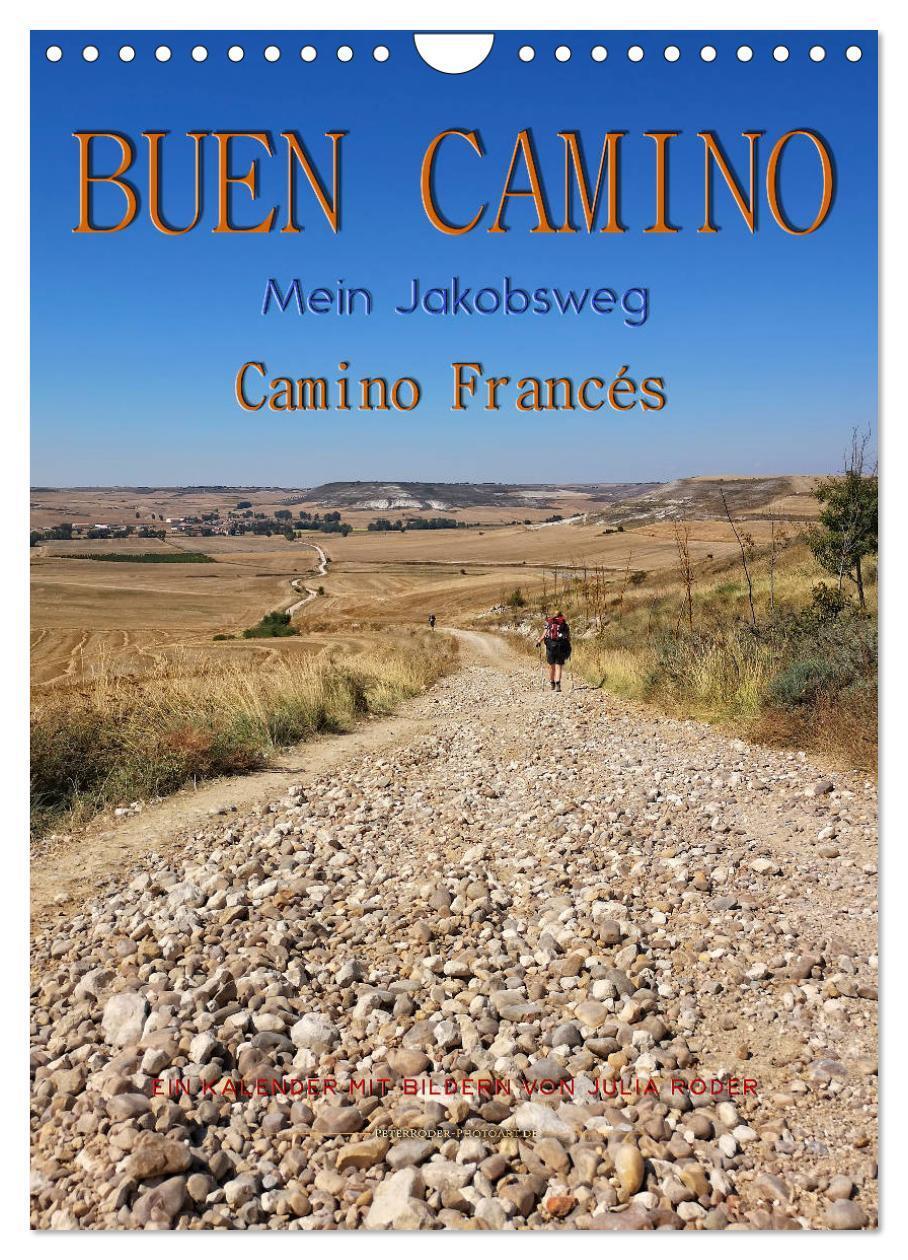 Cover: 9783435972210 | Buen Camino - Mein Jakobsweg - Camino Francés (Wandkalender 2025...